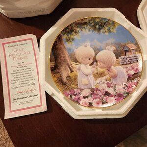 Hamilton Collection Precious Moments Good Friends Plate